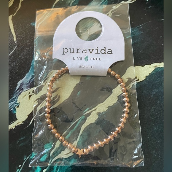 NWT Pura Vida Stretch Beaded Bracelet With Mini Star⭐️ - Picture 2 of 6